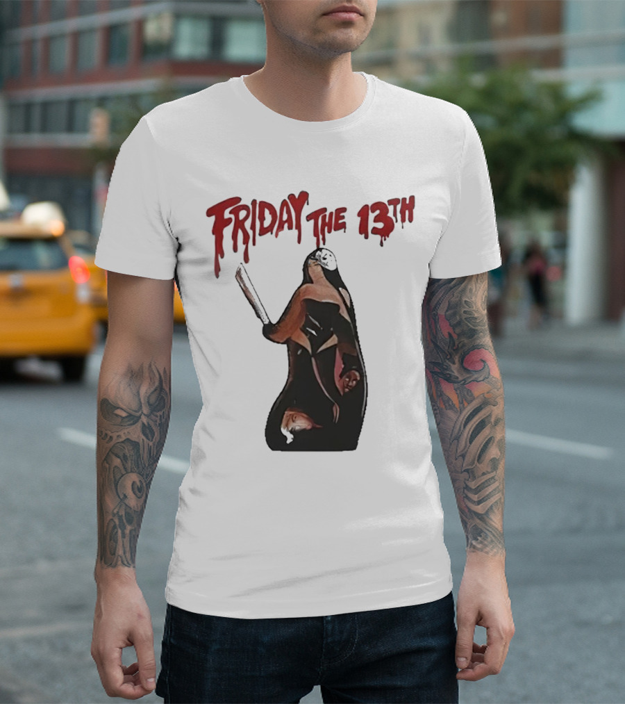 Friday The 13th Nicki Minaj Horror Mashup T-Shirt