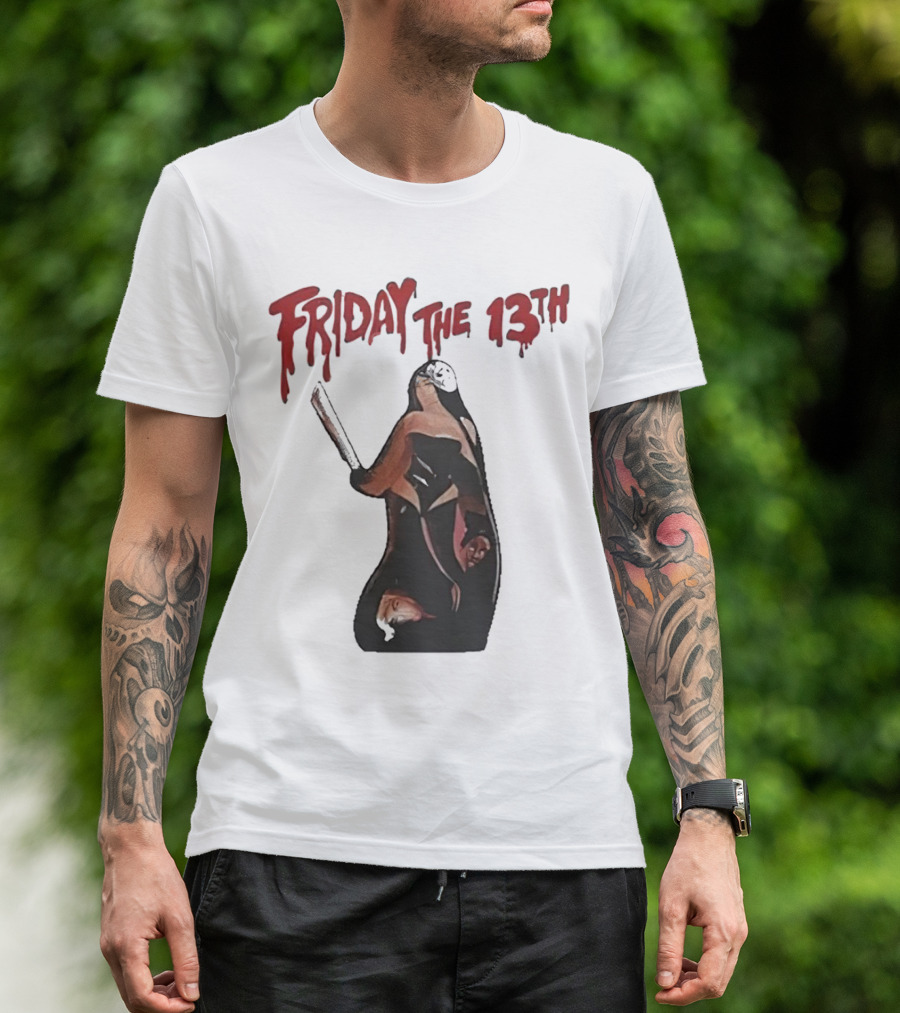 Friday The 13th Nicki Minaj Horror Mashup T-Shirt
