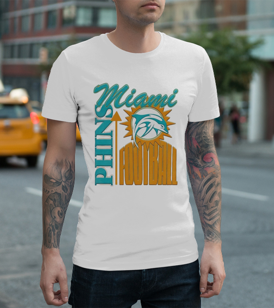 Miami Dolphins Phins Football T-Shirt
