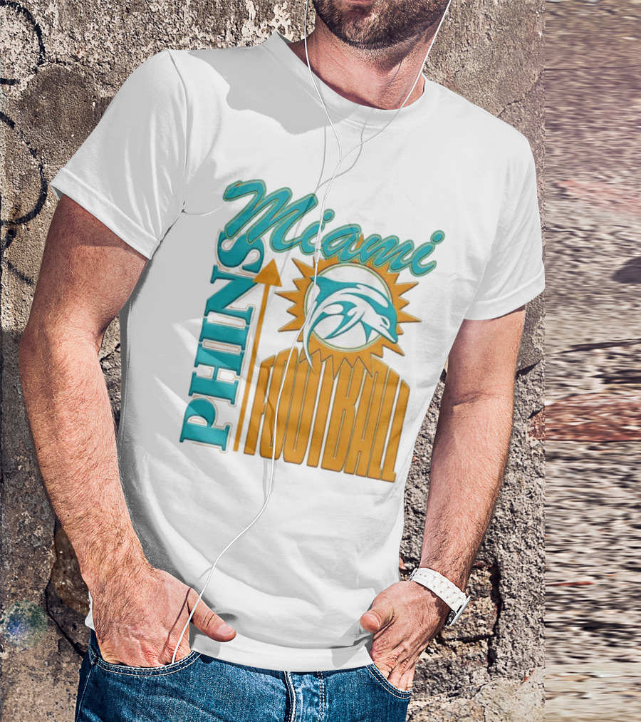 Miami Dolphins Phins Football T-Shirt
