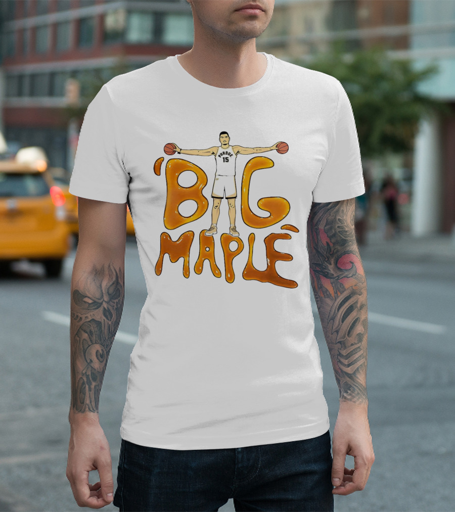 Purdue Boilermakers Zach Edey Big Maple Basketball Player T-Shirt