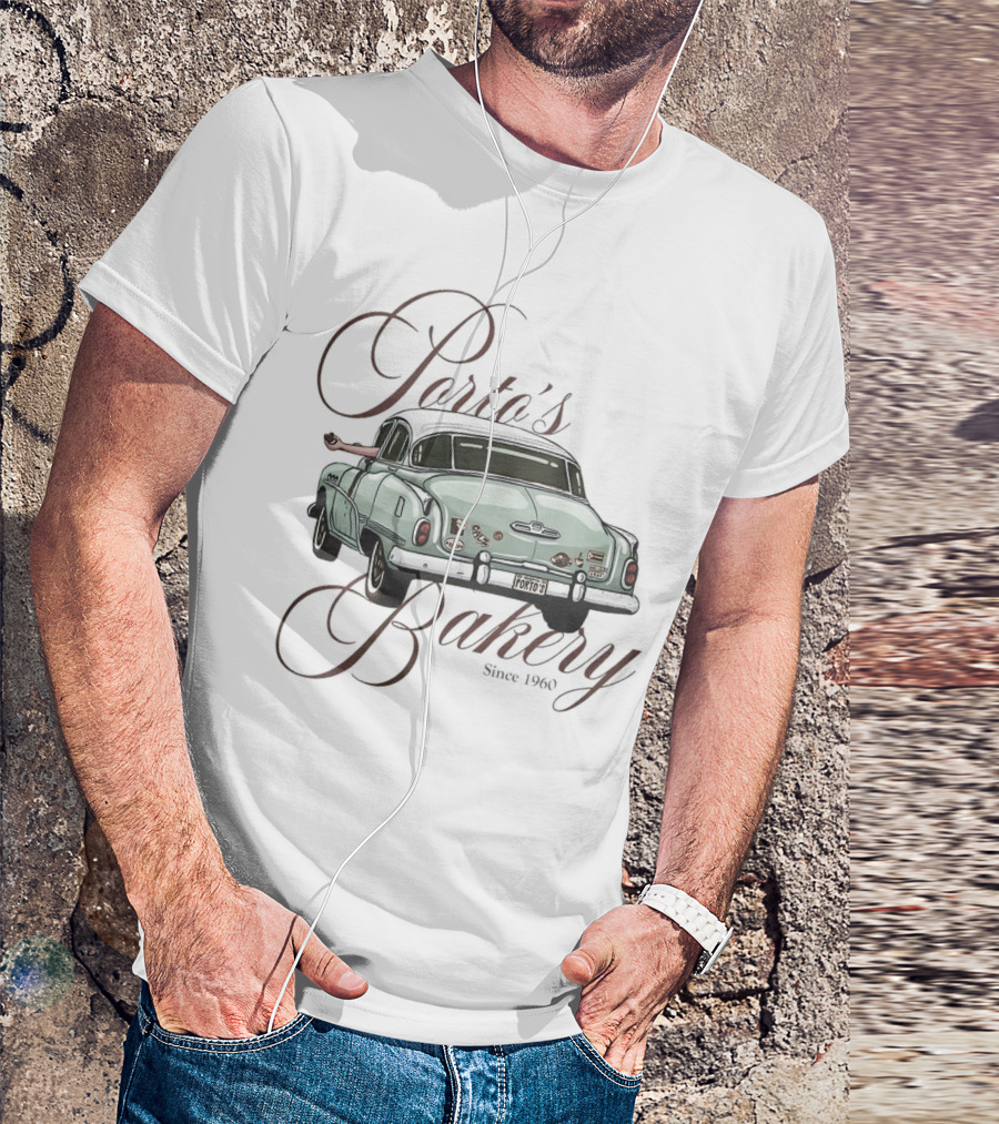 Porto's Bakery Since 1960 Vintage Car T-Shirt