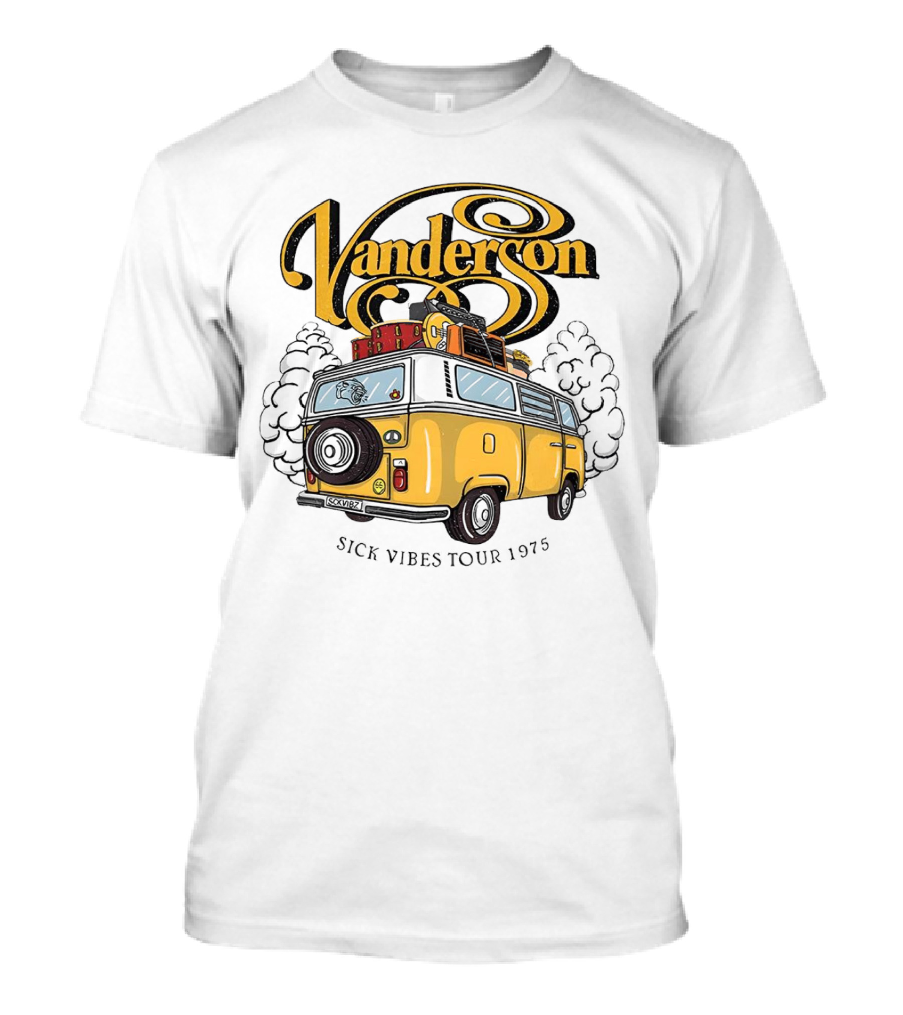 Vanderson Sick Vibes Tour 1975 T-Shirt