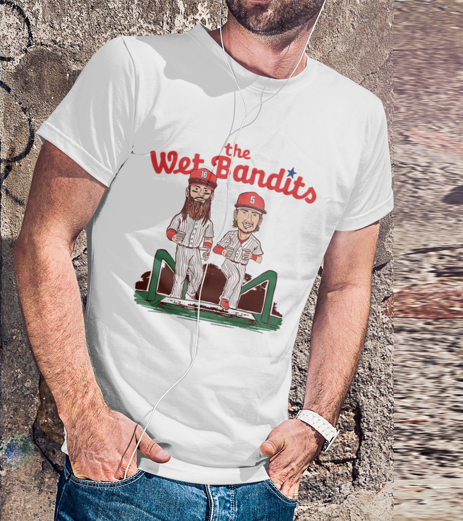 The Wet Bandits Phillies Baseball Players	Fmt T-Shirt