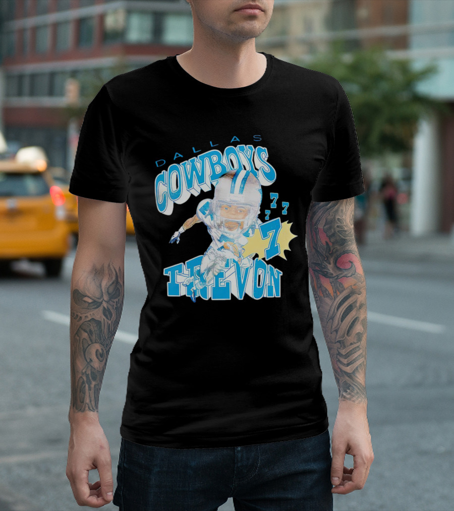 Dallas Cowboys Trevon 7 Football Star T-Shirt