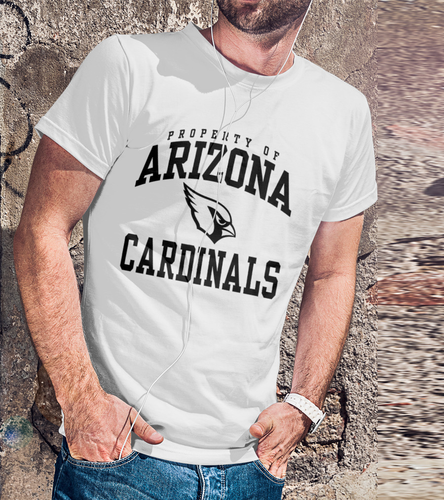 Property Of Arizona Cardinals NFL Team T-Shirt