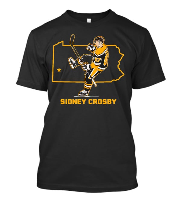 Sidney Crosby Pittsburgh Penguins State Star T-Shirt