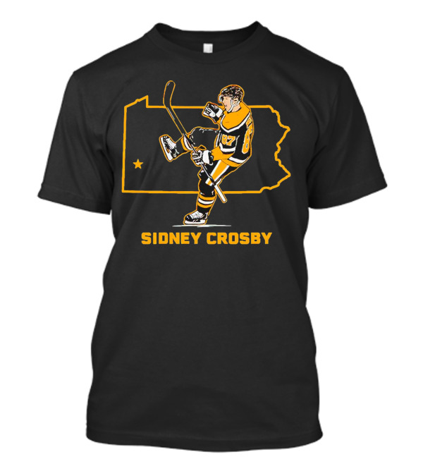 Sidney Crosby Pittsburgh Penguins State Star T-Shirt