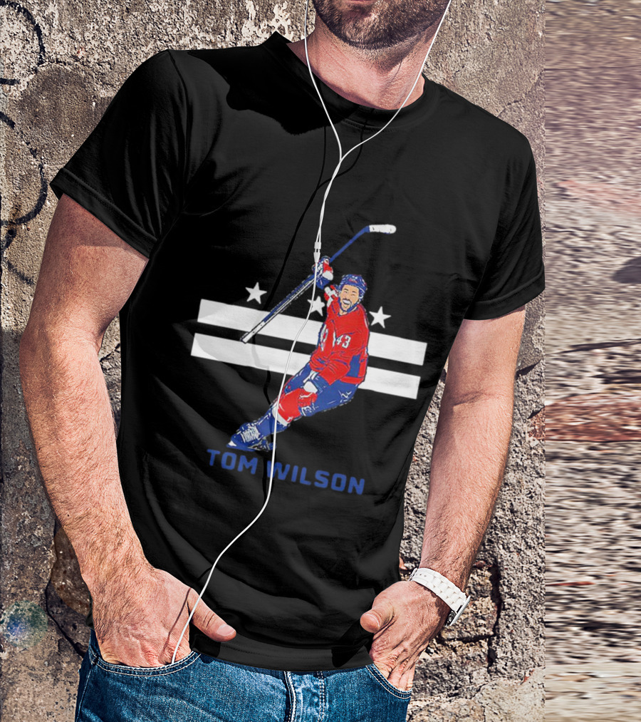 Tom Wilson Washington Capitals City Star T-Shirt
