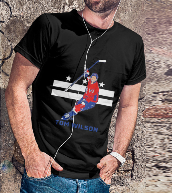Tom Wilson Washington Capitals City Star T-Shirt