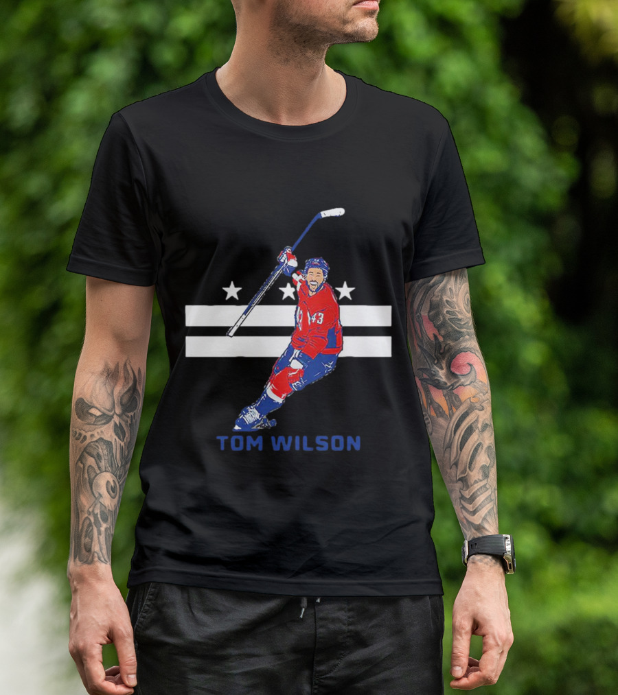Tom Wilson Washington Capitals City Star T-Shirt