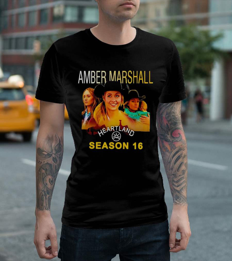 Amber Marshall Heartland Season 16 Ranch Scenes T-Shirt