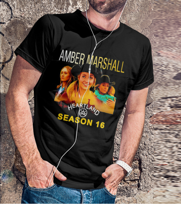 Amber Marshall Heartland Season 16 Ranch Scenes T-Shirt