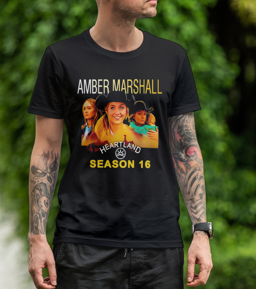 Amber Marshall Heartland Season 16 Ranch Scenes T-Shirt