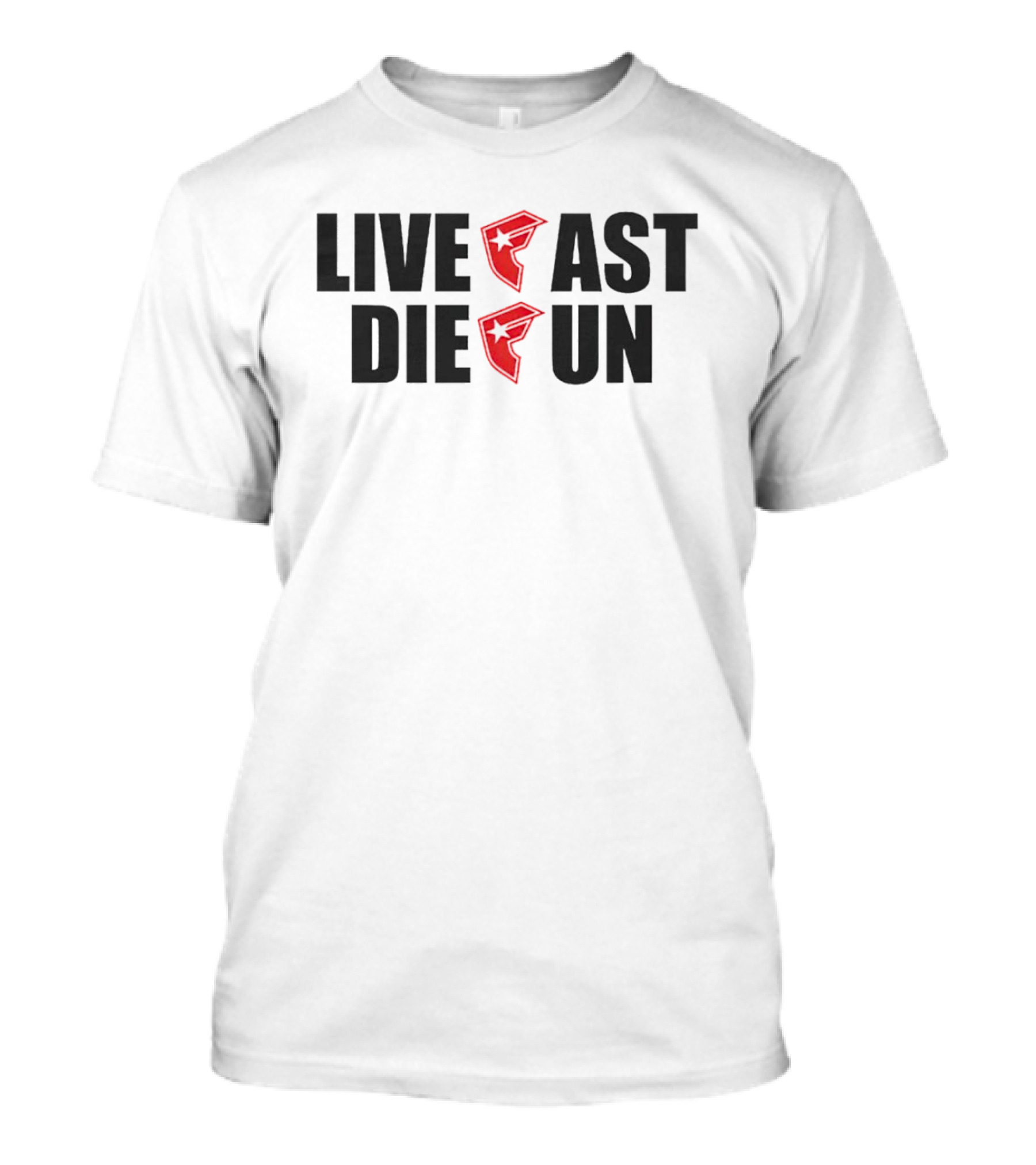 FaZe Clan Live Fast Die Fun T-Shirt