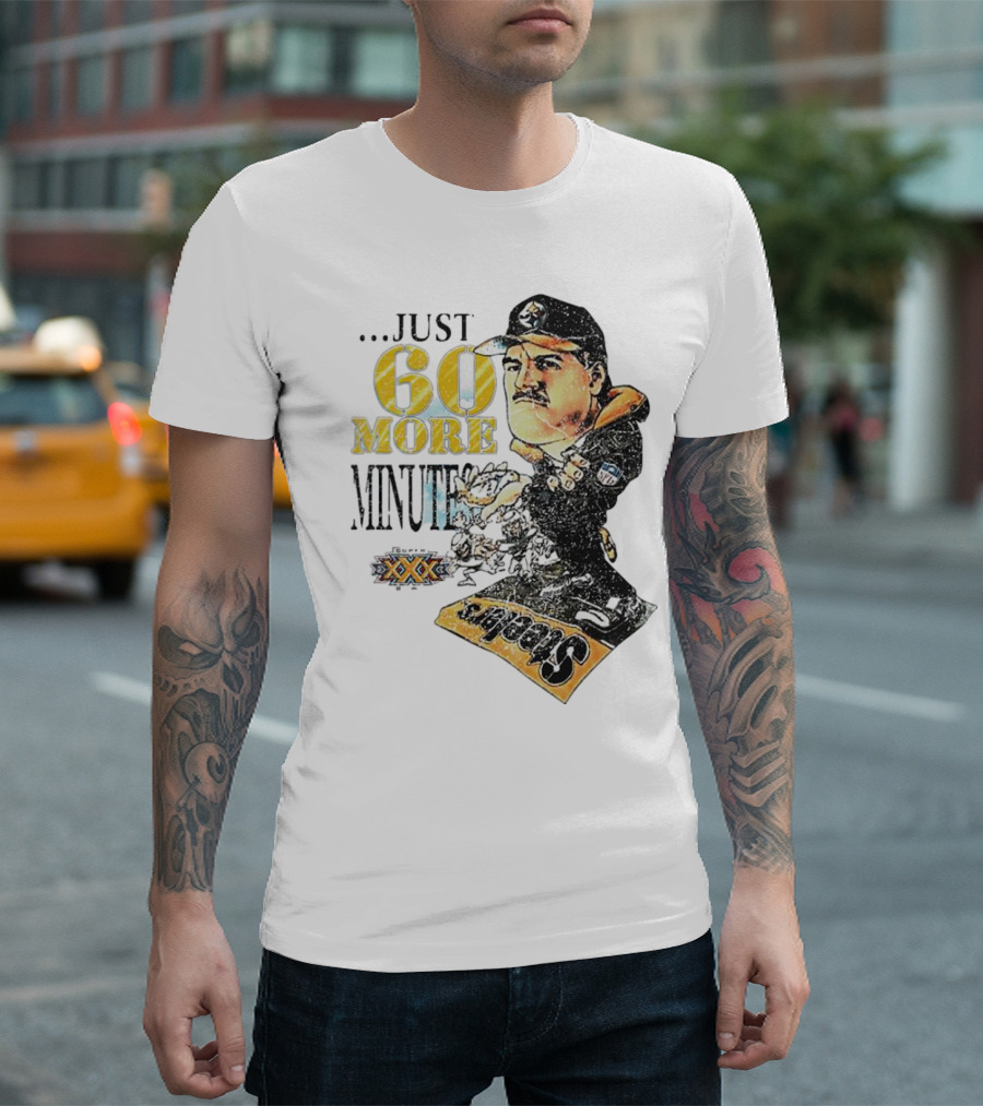 Pittsburgh Steelers Just 60 More Minutes Steelers Coach T-Shirt