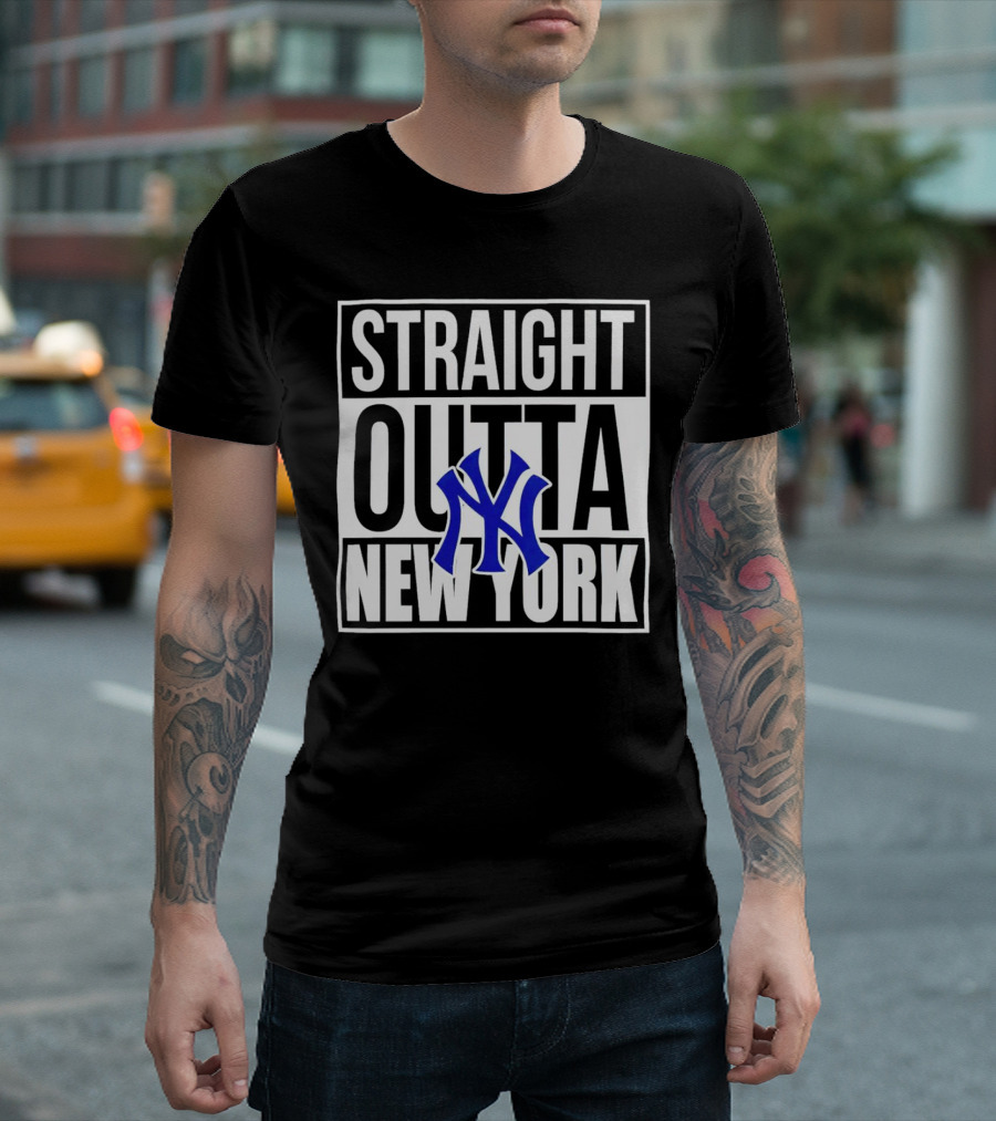 Straight Outta New York Yankees T-Shirt