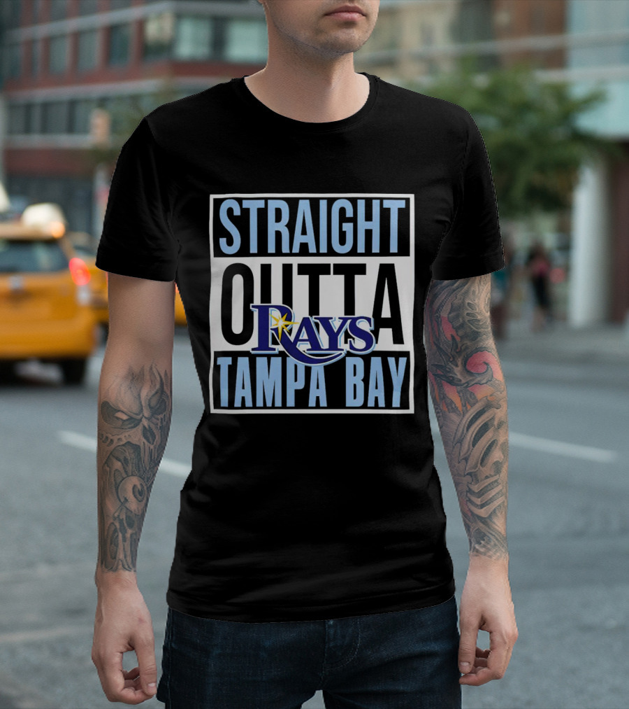 Straight Outta Tampa Bay Rays MLB T-Shirt