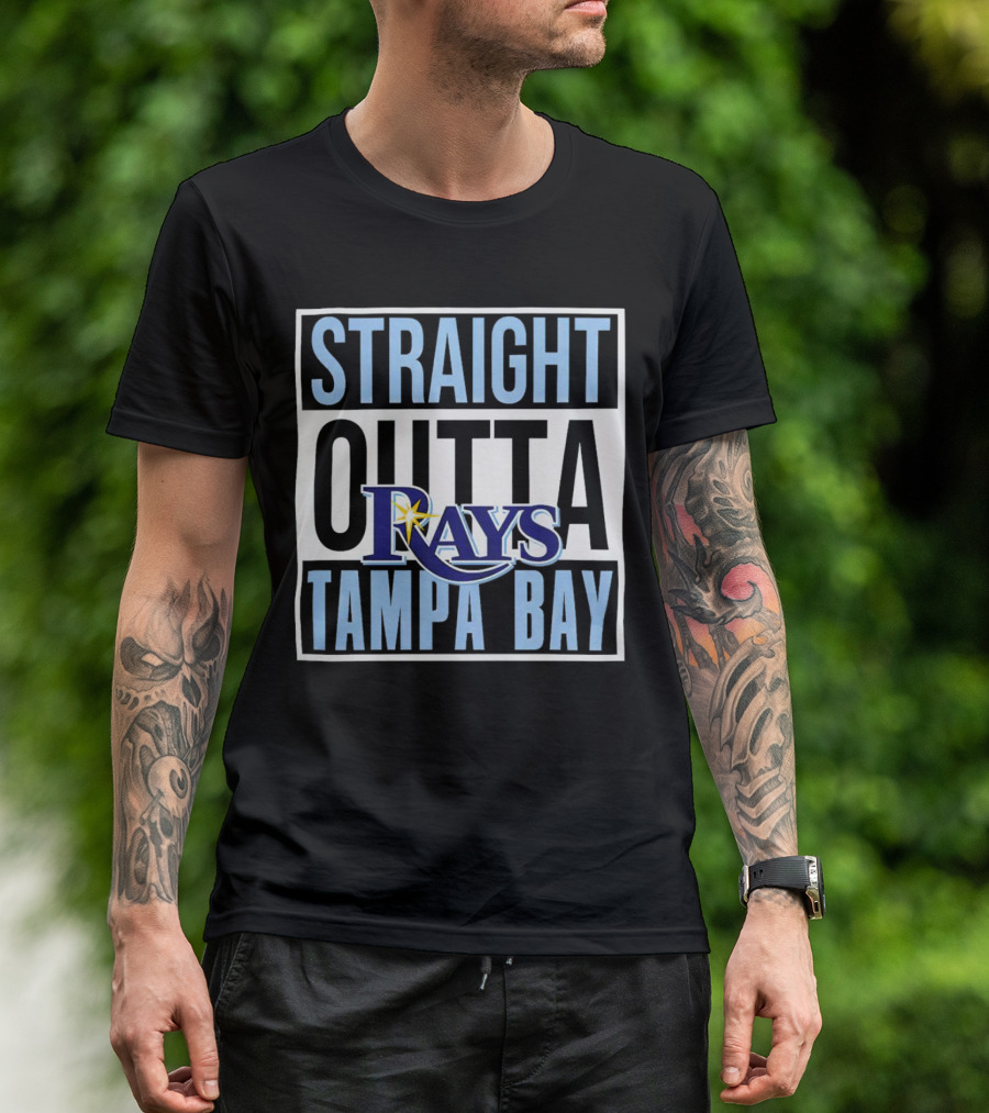 Straight Outta Tampa Bay Rays MLB T-Shirt