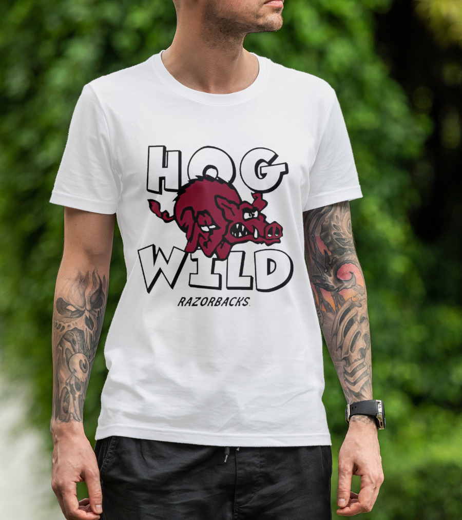 Hog Wild Razorbacks T-Shirt