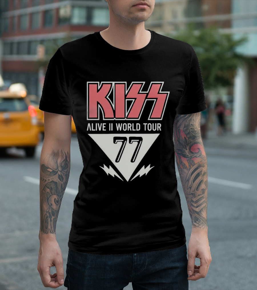 KISS Alive II World Tour 77 T-Shirt