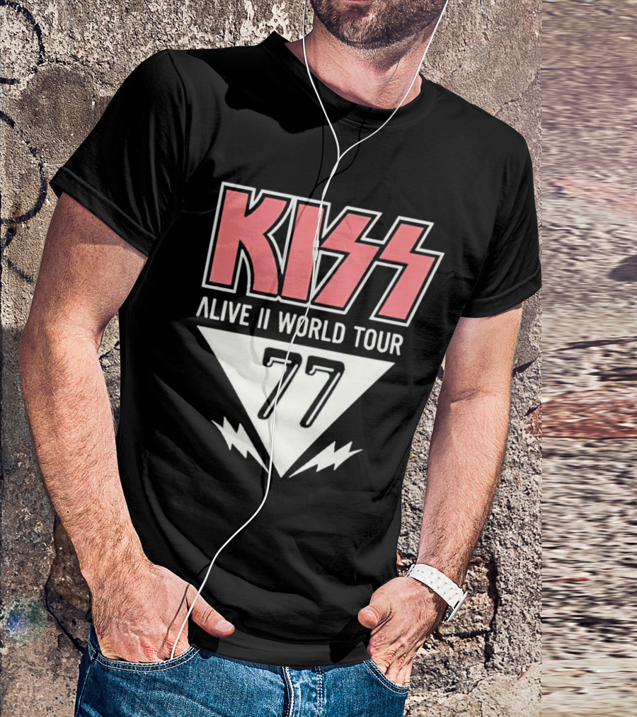 KISS Alive II World Tour 77 T-Shirt