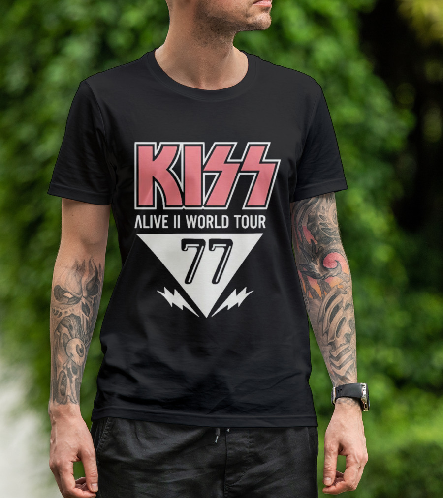 KISS Alive II World Tour 77 T-Shirt