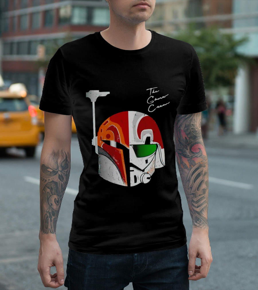 The Ghost Crew Sabine Wren and Ezra Bridger Helmet T-Shirt