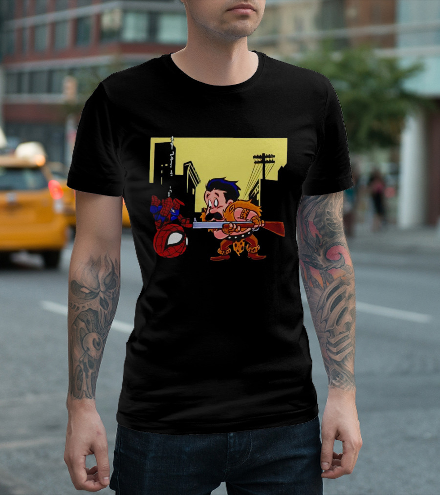 Kraven Fudd vs. Spider-Man City Showdown T-Shirt
