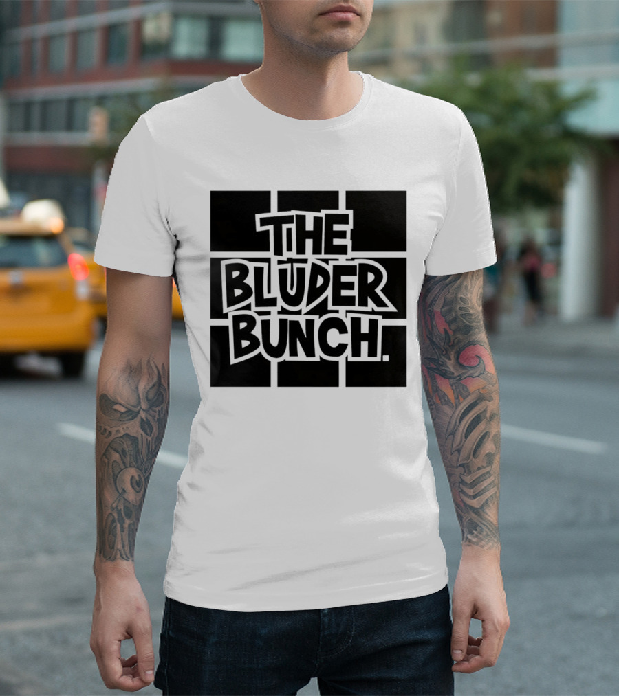 The Bluder Bunch Block Letter T-Shirt