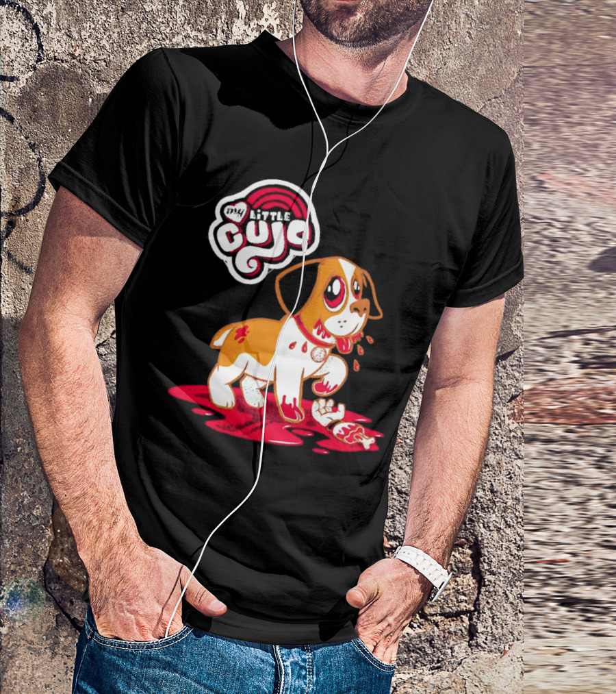 My Little Cujo Dog With Blood And Bones T-Shirt