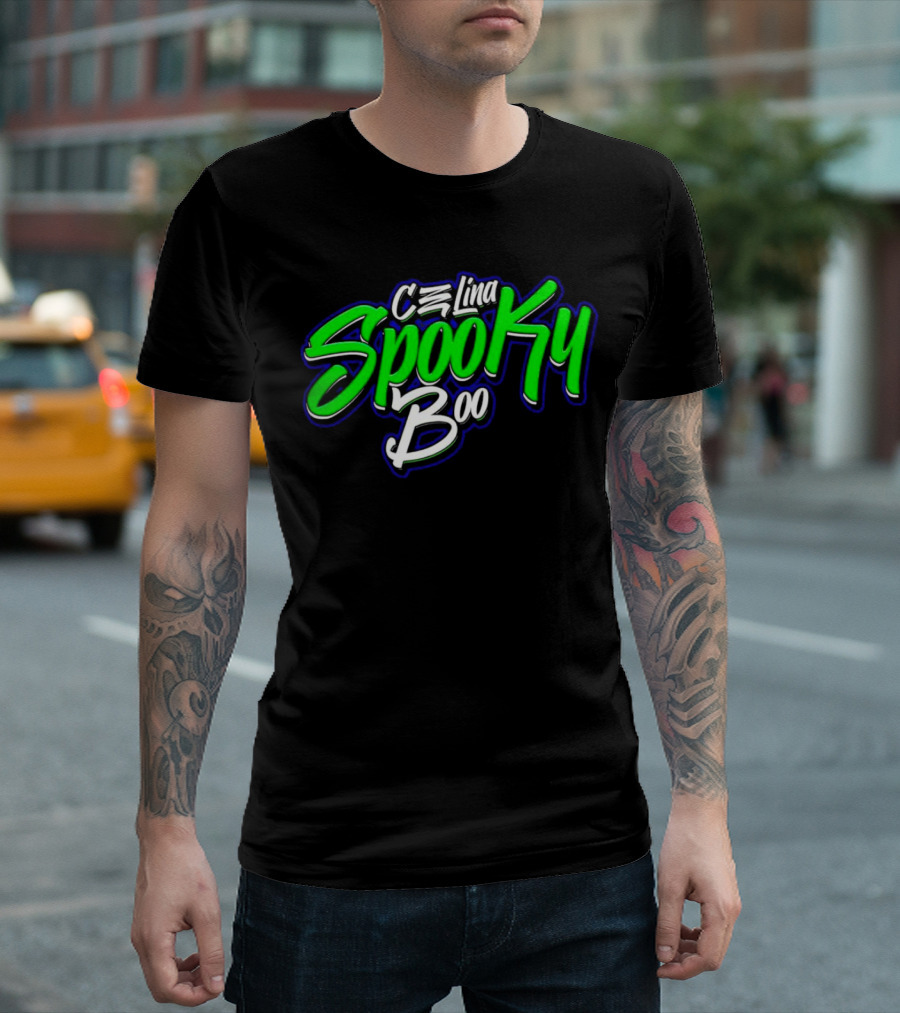 Celina Spooky Boo Halloween Merchandise T-Shirt