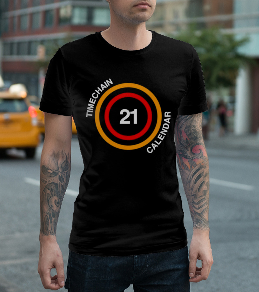 Timechain Calendar 21 T-Shirt