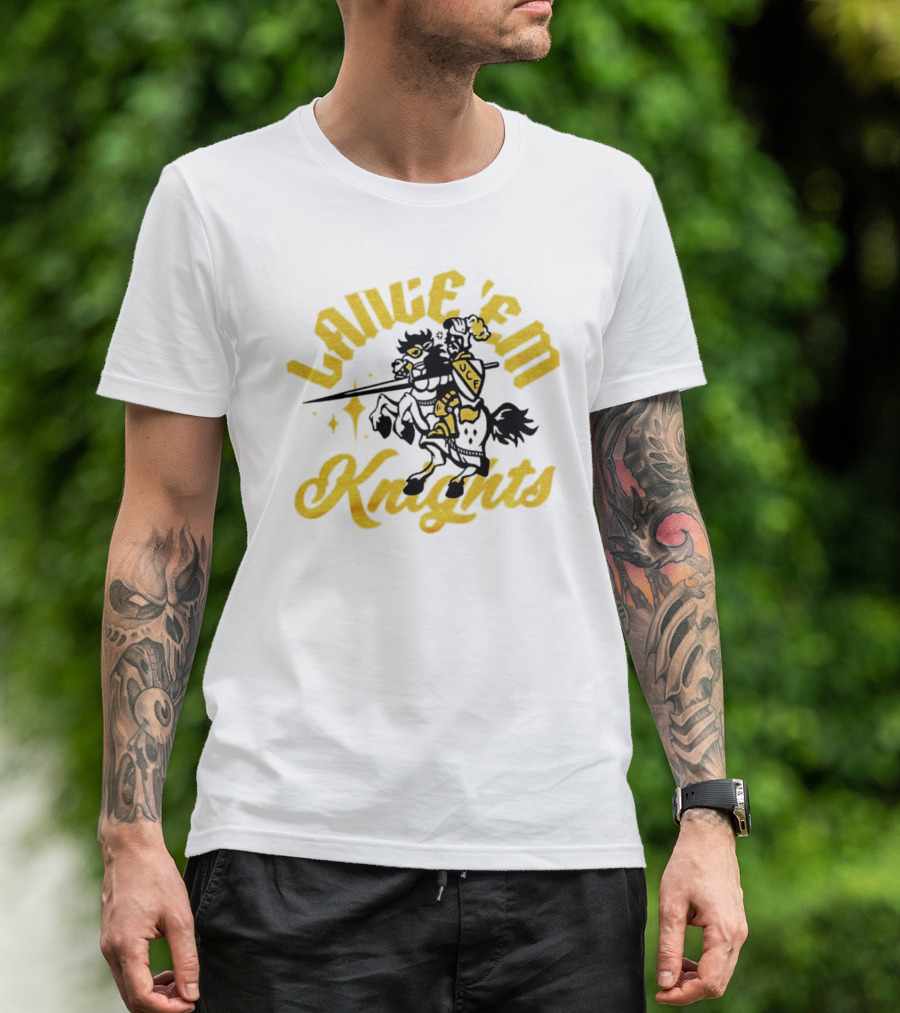 UCF Knights Lance ‘Em Horseback Warrior T-Shirt