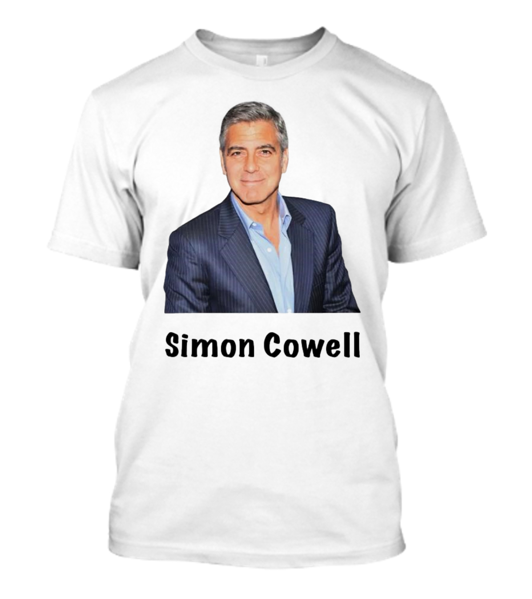 George Clooney Simon Cowell T-Shirt
