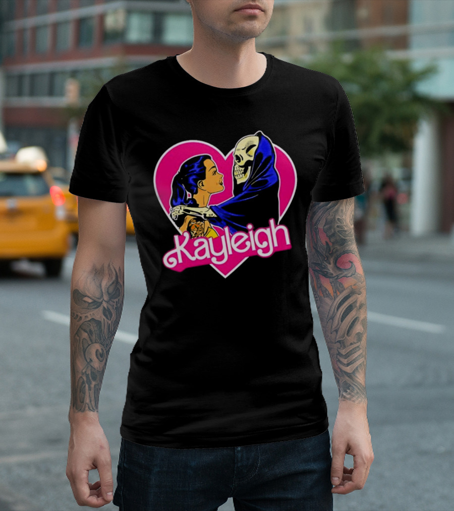 Kayleigh Grim Reaper Heart Embrace T-Shirt