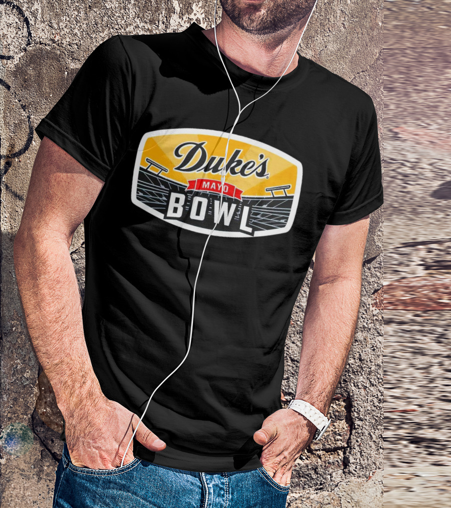 Duke’s Mayo Bowl Stadium Branding Football Event Merchandise T-Shirt