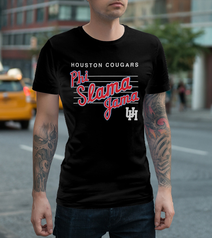 Houston Cougars Phi Slama Jama UH T-Shirt