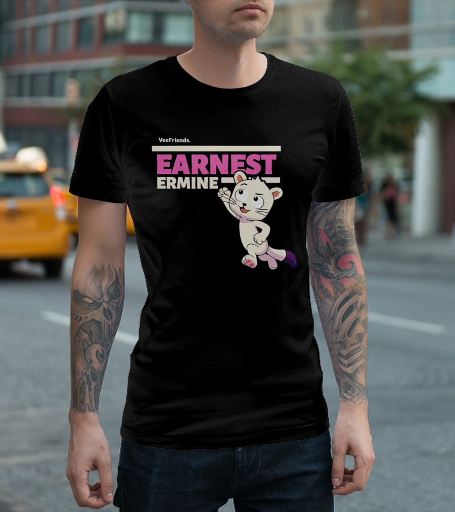VeeFriends Earnest Ermine Character T-Shirt
