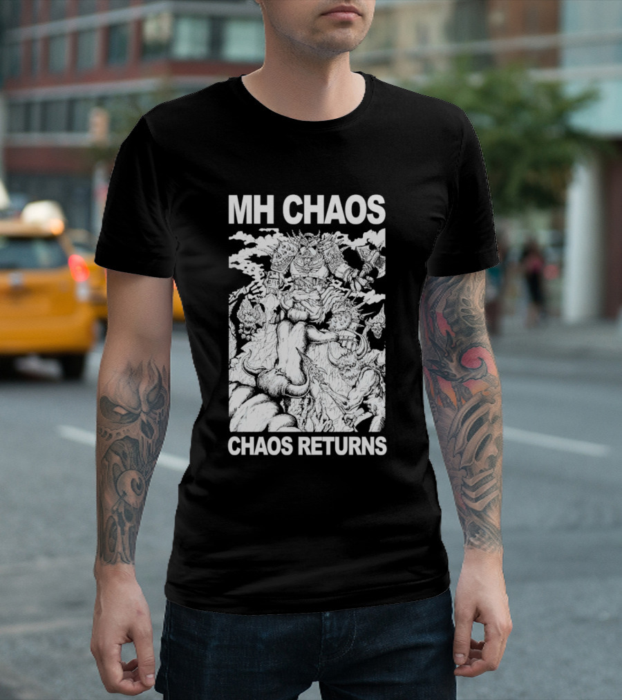 MH Chaos Chaos Returns Fantasy Illustrated Adventure T-Shirt