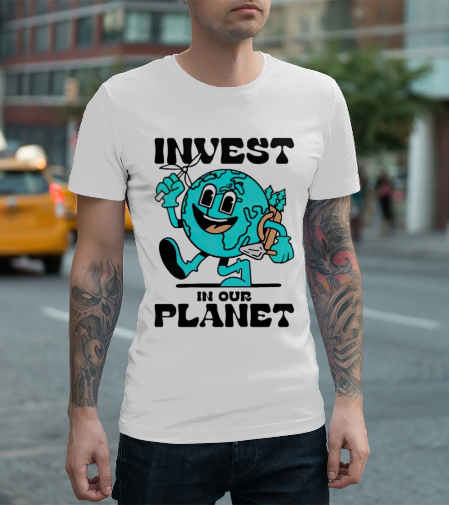 Invest In Our Planet Earth T-Shirt