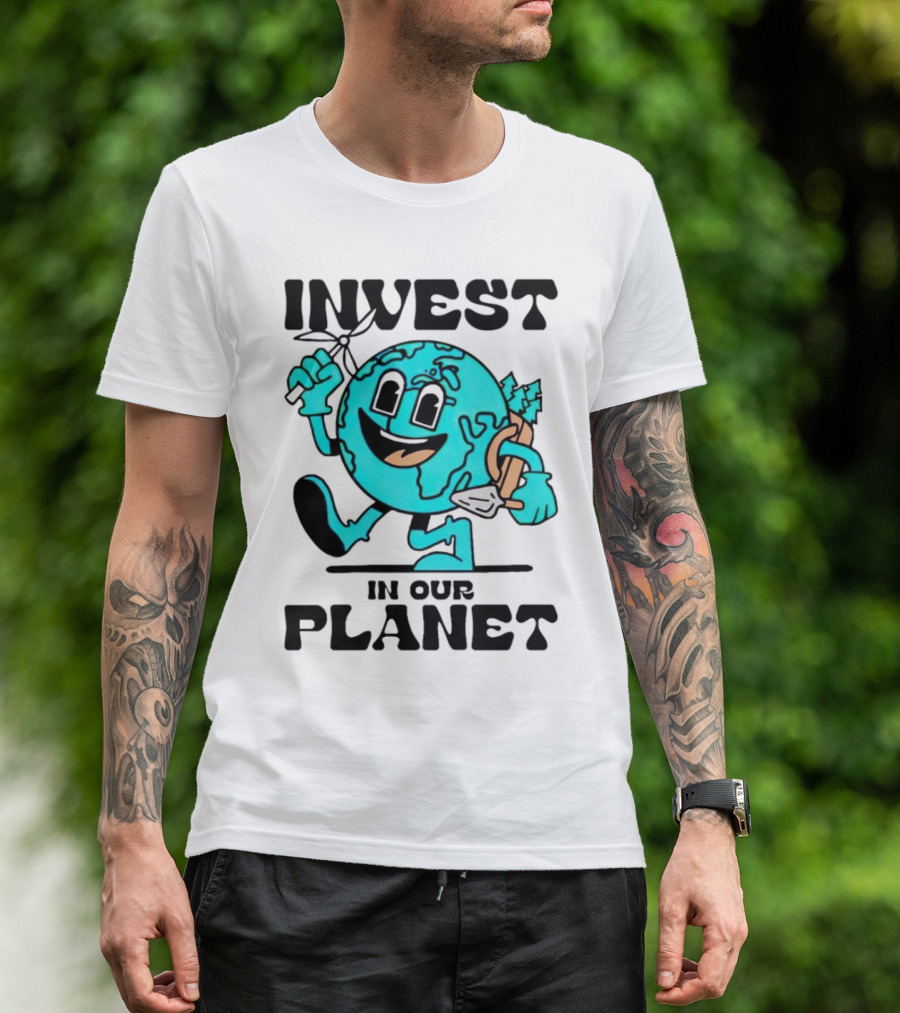 Invest In Our Planet Earth T-Shirt