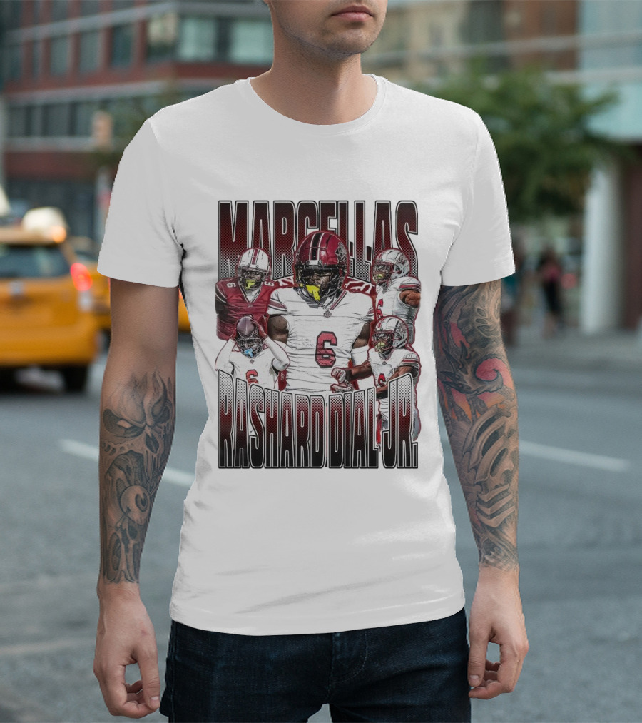 Marcellas Rashard Dial Jr South Carolina Football Gamecocks Vintage T-Shirt