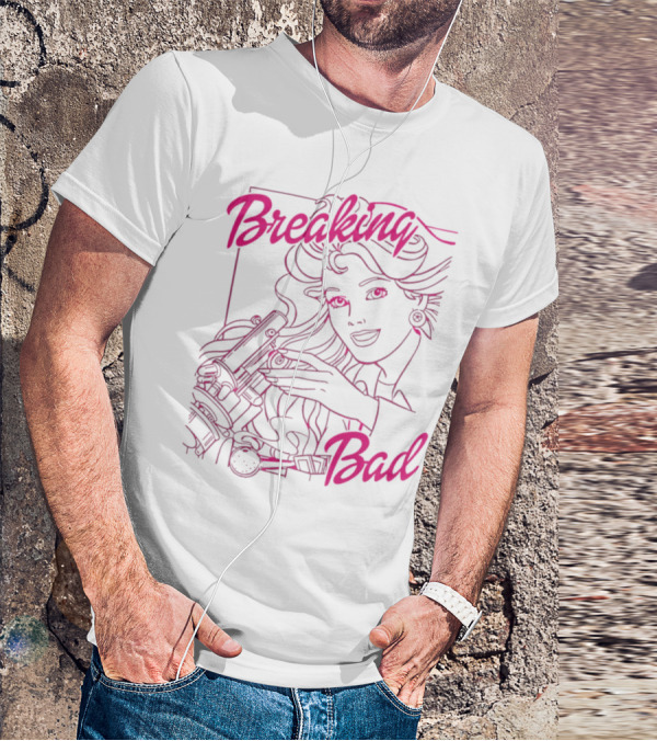 Breaking Bad Barbie Neon Sketch T-Shirt