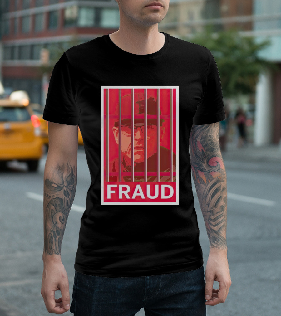 Jim Harbaugh Behind Bars Fraud T-Shirt