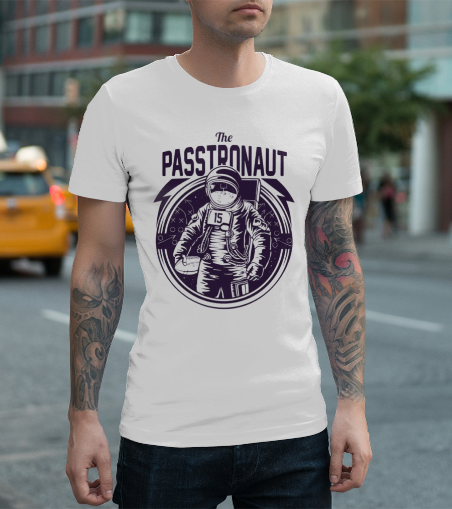 The Passtronaut 15 Joshua Dobbs Minnesota Vikings T-Shirt