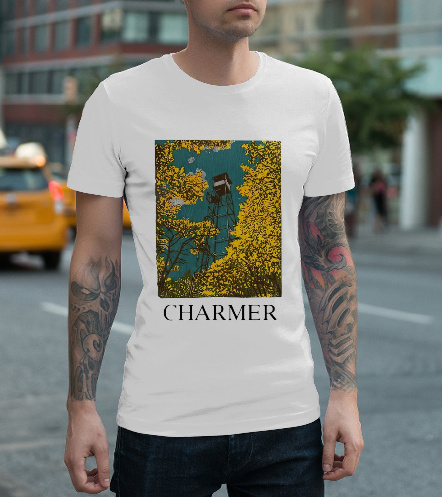 Charmer Fire Watch Tower Golden Foliage T-Shirt