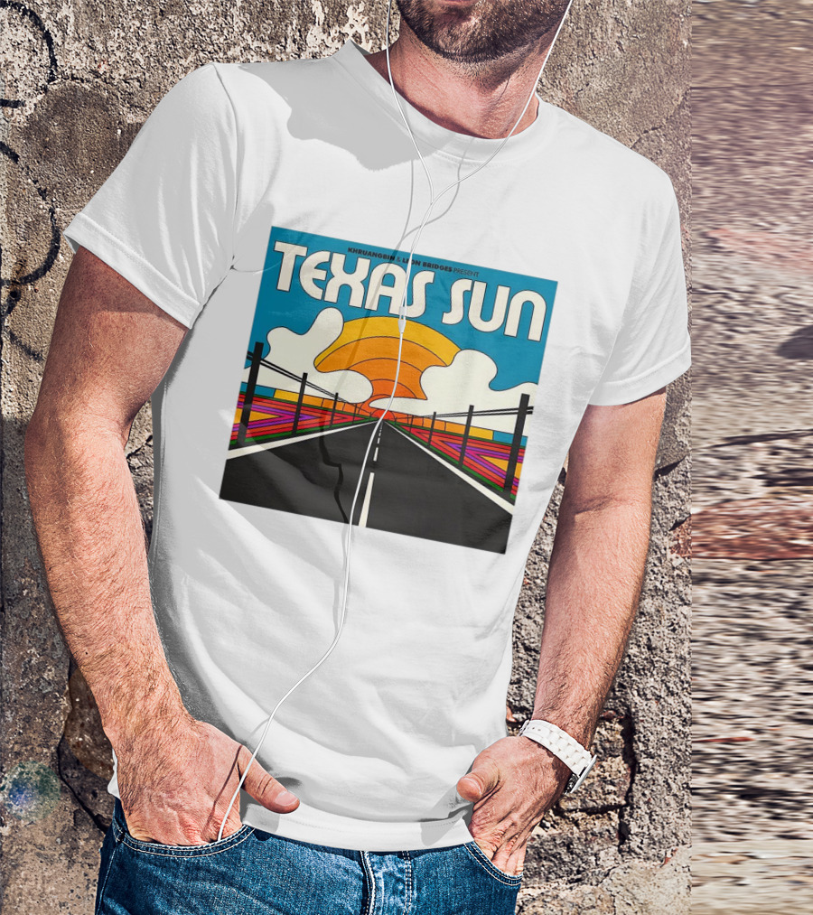 Khruangbin And Leon Bridges Present Texas Sun United State T-Shirt