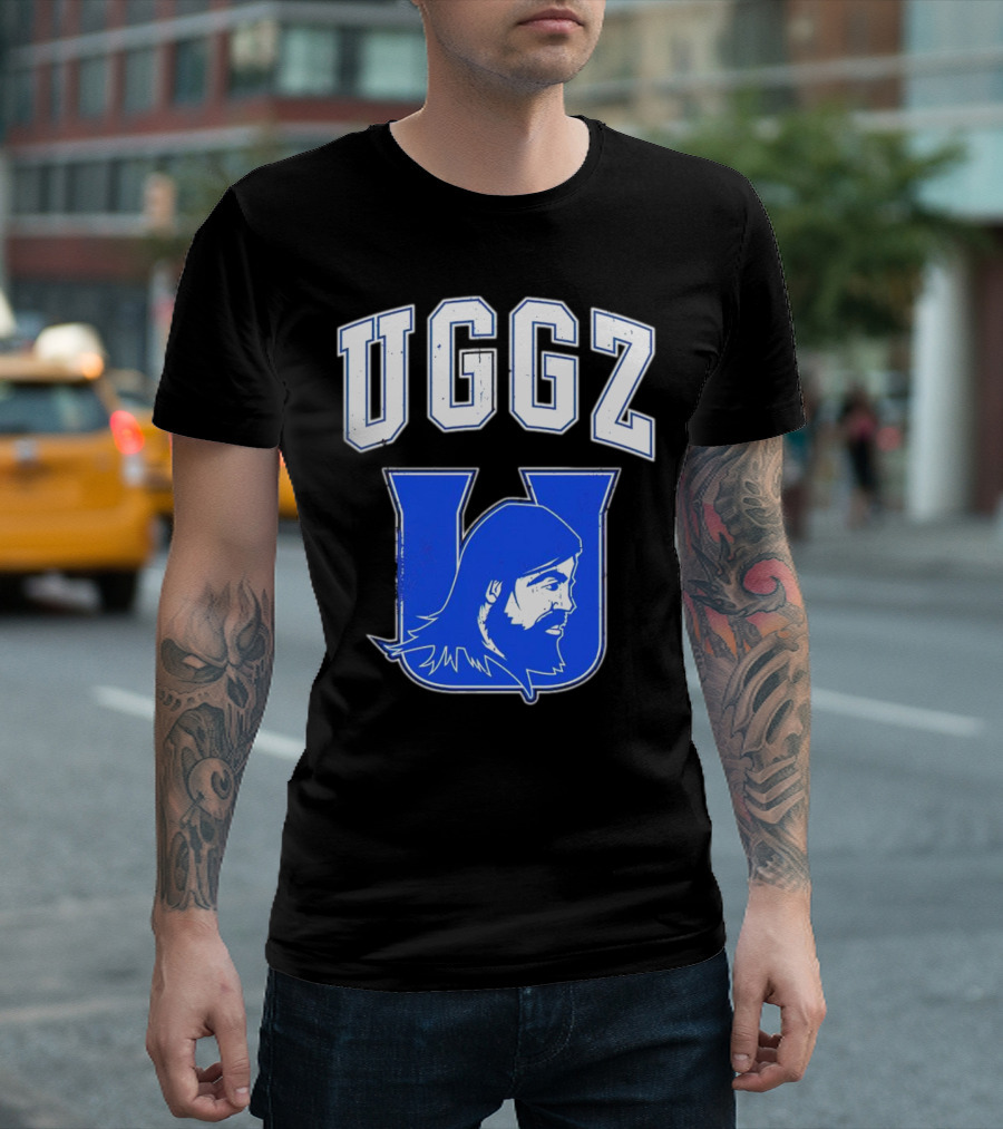 UGGZ U Uglee Edric Everhart Collegiate Blue Varsity T-Shirt