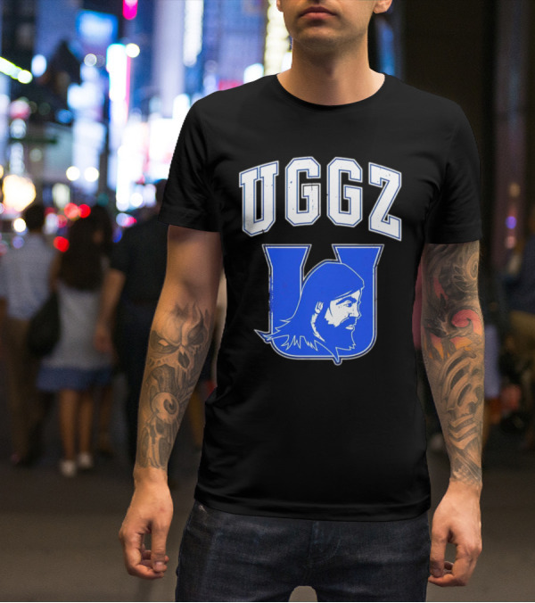 UGGZ U Uglee Edric Everhart Collegiate Blue Varsity T-Shirt